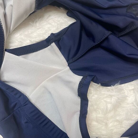 Rosegal Womens Plus Size 3X Navy Blue Swim Shorts Bottoms Stretchy Swimwear - Picture 7 of 9